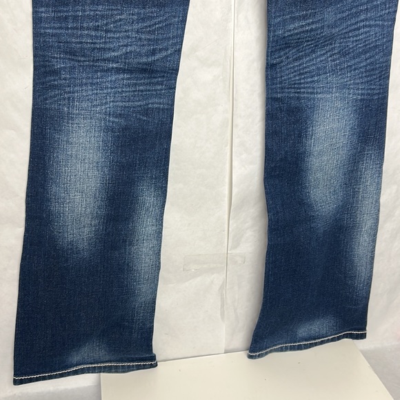 Miss Me Women’s Jeans THE M SERIES 28 Style X1022BL boot cut dark wash - Picture 5 of 9